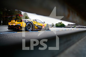 2020-09-20 - 66 Heistand Richard (usa), Magnussen Jan (dnk), Root Max (usa), JMW Motorsport, Ferrari 488 GTE Evo, action during the 2020 24 Hours of Le Mans, 7th round of the 2019-20 FIA World Endurance Championship on the Circuit des 24 Heures du Mans, from September 16 to 20, 2020 in Le Mans, France - Photo Xavi Bonilla / DPPI - 24 HOURS OF LE MANS, 7TH ROUND 2020 - ENDURANCE - MOTORS