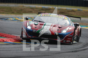 2020-09-20 - 51 Calado James (gbr), Pier Guidi Alessandro (ita), Serra Daniel (bra), AF Corse, Ferrari 488 GTE Evo, action during the 2020 24 Hours of Le Mans, 7th round of the 2019-20 FIA World Endurance Championship on the Circuit des 24 Heures du Mans, from September 16 to 20, 2020 in Le Mans, France - Photo Thomas Fenetre / DPPI - 24 HOURS OF LE MANS, 7TH ROUND 2020 - ENDURANCE - MOTORS