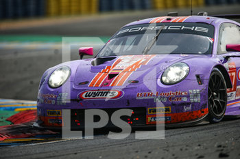 2020-09-20 - 57 Bleekemolen Jeroen (nld), Fraga Felipe (bra), Keating Ben (usa), Team Project 1, Porsche 911 RSR, action during the 2020 24 Hours of Le Mans, 7th round of the 2019-20 FIA World Endurance Championship on the Circuit des 24 Heures du Mans, from September 16 to 20, 2020 in Le Mans, France - Photo Thomas Fenetre / DPPI - 24 HOURS OF LE MANS, 7TH ROUND 2020 - ENDURANCE - MOTORS