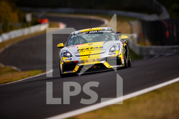 2020-09-24 - 306 Max (ger), Bohm Alexander (ger), Black Falcon Team TEXTAR, Porsche Cayman 982 GT4 CS, action during the 2020 24 Hours of Nurburgring, on the N.rburgring Nordschleife, from September 24 to 27, 2020 in Nurburg, Germany - Photo Joao Filipe / DPPI - 24 HOURS OF NURBURGRING 2020 - GIOVEDì - ENDURANCE - MOTORS