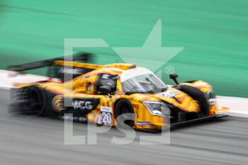 2021-04-16 - 20 Hodes Rob (usa), Grist Garett (can), Crews Charles (usa), Team Virage, Ligier JS P320 - Nissan, action during the 2021 4 Hours of Barcelona, 1st round of the 2021 European Le Mans Series, from April 15 to 17, 2021 on the Circuit de Barcelona-Catalunya, in Montmelo, near Barcelona, Spain - Photo Xavi Bonilla / DPPI - 2021 4 HOURS OF BARCELONA, 1ST ROUND OF THE 2021 EUROPEAN LE MANS SERIES - ENDURANCE - MOTORS