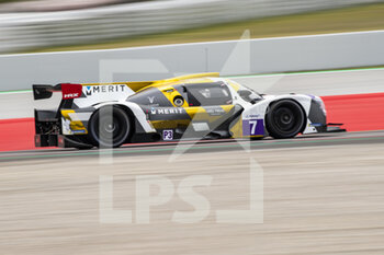 2021-04-16 - 07 Wells Anthony (gbr), Noble Colin (gbr), Nielsen Racing, Ligier JS P320 - Nissan, action during the 2021 4 Hours of Barcelona, 1st round of the 2021 European Le Mans Series, from April 15 to 17, 2021 on the Circuit de Barcelona-Catalunya, in Montmelo, near Barcelona, Spain - Photo Xavi Bonilla / DPPI - 2021 4 HOURS OF BARCELONA, 1ST ROUND OF THE 2021 EUROPEAN LE MANS SERIES - ENDURANCE - MOTORS