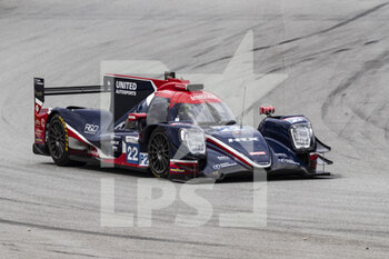 2021-04-16 - 22 Hanson Phil (gbr), Aberdein Jonathan (zaf), Gamble Tom (gbr), United Autosports, Oreca 07 - Gibson, action during the 2021 4 Hours of Barcelona, 1st round of the 2021 European Le Mans Series, from April 15 to 17, 2021 on the Circuit de Barcelona-Catalunya, in Montmelo, near Barcelona, Spain - Photo Xavi Bonilla / DPPI - 2021 4 HOURS OF BARCELONA, 1ST ROUND OF THE 2021 EUROPEAN LE MANS SERIES - ENDURANCE - MOTORS