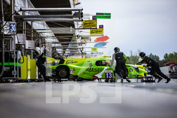 2021-04-16 - 13 Hippe Martin (deu), De Wilde Ugo (bel), Inter Europol Competition, Ligier JS P320 - Nissan, action during the 2021 4 Hours of Barcelona, 1st round of the 2021 European Le Mans Series, from April 15 to 17, 2021 on the Circuit de Barcelona-Catalunya, in Montmelo, near Barcelona, Spain - Photo Xavi Bonilla / DPPI - 2021 4 HOURS OF BARCELONA, 1ST ROUND OF THE 2021 EUROPEAN LE MANS SERIES - ENDURANCE - MOTORS