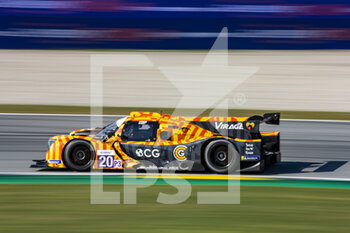 2021-04-17 - 20 Hodes Rob (usa), Grist Garett (can), Crews Charles (usa), Team Virage, Ligier JS P320 - Nissan, action during the 2021 4 Hours of Barcelona, 1st round of the 2021 European Le Mans Series, from April 15 to 17, 2021 on the Circuit de Barcelona-Catalunya, in Montmelo, near Barcelona, Spain - Photo Xavi Bonilla / DPPI - 2021 4 HOURS OF BARCELONA, 1ST ROUND OF THE 2021 EUROPEAN LE MANS SERIES - ENDURANCE - MOTORS