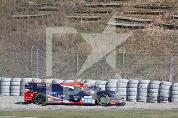 2021-04-18 - 32 Van Uitert Job (nld), Jamin Nicolas (fra), Maldonado Manuel (ven), United Autosports, Oreca 07 - Gibson, action , during the 2021 4 Hours of Barcelona, 1st round of the 2021 European Le Mans Series, from April 15 to 17, 2021 on the Circuit de Barcelona-Catalunya, in Montmelo, near Barcelona, Spain - Photo Frédéric Le Floc'h / DPPI - 2021 4 HOURS OF BARCELONA, 1ST ROUND OF THE 2021 EUROPEAN LE MANS SERIES - ENDURANCE - MOTORS