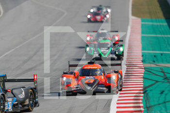 2021-04-18 - 25 Falb John (usa), Andrade Rui (prt), Fittipladi Pietro (bra), G-Drive Racing, Aurus 01 - Gibson, action , during the 2021 4 Hours of Barcelona, 1st round of the 2021 European Le Mans Series, from April 15 to 17, 2021 on the Circuit de Barcelona-Catalunya, in Montmelo, near Barcelona, Spain - Photo Frédéric Le Floc'h / DPPI - 2021 4 HOURS OF BARCELONA, 1ST ROUND OF THE 2021 EUROPEAN LE MANS SERIES - ENDURANCE - MOTORS