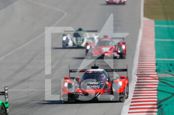 2021-04-18 - 28 Lafargue Paul (fra), Chatin Paul-Loup (fra), Pilet Patrick (fra), Idec Sport, Oreca 07 - Gibson, action , during the 2021 4 Hours of Barcelona, 1st round of the 2021 European Le Mans Series, from April 15 to 17, 2021 on the Circuit de Barcelona-Catalunya, in Montmelo, near Barcelona, Spain - Photo Frédéric Le Floc'h / DPPI - 2021 4 HOURS OF BARCELONA, 1ST ROUND OF THE 2021 EUROPEAN LE MANS SERIES - ENDURANCE - MOTORS