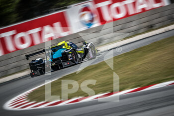 2021-04-18 - 18 Bressan Alessandro (ita), Laskaratos Andreas (grc), Fioravanti Damiano (ita), 1 Aim Villobra Corse, Ligier JS P320 - Nissan, action , during the 2021 4 Hours of Barcelona, 1st round of the 2021 European Le Mans Series, from April 15 to 17, 2021 on the Circuit de Barcelona-Catalunya, in Montmelo, near Barcelona, Spain - Photo Frédéric Le Floc'h / DPPI - 2021 4 HOURS OF BARCELONA, 1ST ROUND OF THE 2021 EUROPEAN LE MANS SERIES - ENDURANCE - MOTORS