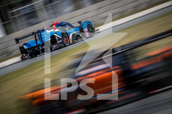 2021-04-18 - 08 Trouillet Eric (fra), Page Sébastien (che), Droux David (che), Graff, Ligier JS P320 - Nissan, action , during the 2021 4 Hours of Barcelona, 1st round of the 2021 European Le Mans Series, from April 15 to 17, 2021 on the Circuit de Barcelona-Catalunya, in Montmelo, near Barcelona, Spain - Photo Frédéric Le Floc'h / DPPI - 2021 4 HOURS OF BARCELONA, 1ST ROUND OF THE 2021 EUROPEAN LE MANS SERIES - ENDURANCE - MOTORS
