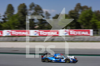 2021-04-18 - 65 Canal Julien (fra), Stevens Will (gbr), Aubry Gabriel (fra), Panis Racing, Oreca 07 - Gibson, action during the 2021 4 Hours of Barcelona, 1st round of the 2021 European Le Mans Series, from April 15 to 17, 2021 on the Circuit de Barcelona-Catalunya, in Montmelo, near Barcelona, Spain - Photo Xavi Bonilla / DPPI - 2021 4 HOURS OF BARCELONA, 1ST ROUND OF THE 2021 EUROPEAN LE MANS SERIES - ENDURANCE - MOTORS