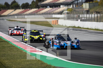 2021-04-18 - 19 Maulini Nicolas (che), Bell Matthew (gbr), Kruetten Niklas (deu), Cool Racing, Ligier JS P320 - Nissan, action during the 2021 4 Hours of Barcelona, 1st round of the 2021 European Le Mans Series, from April 15 to 17, 2021 on the Circuit de Barcelona-Catalunya, in Montmelo, near Barcelona, Spain - Photo Xavi Bonilla / DPPI - 2021 4 HOURS OF BARCELONA, 1ST ROUND OF THE 2021 EUROPEAN LE MANS SERIES - ENDURANCE - MOTORS