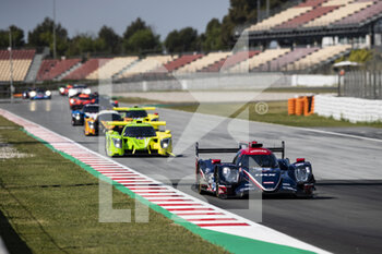 2021-04-18 - 22 Hanson Phil (gbr), Aberdein Jonathan (zaf), Gamble Tom (gbr), United Autosports, Oreca 07 - Gibson, action during the 2021 4 Hours of Barcelona, 1st round of the 2021 European Le Mans Series, from April 15 to 17, 2021 on the Circuit de Barcelona-Catalunya, in Montmelo, near Barcelona, Spain - Photo Xavi Bonilla / DPPI - 2021 4 HOURS OF BARCELONA, 1ST ROUND OF THE 2021 EUROPEAN LE MANS SERIES - ENDURANCE - MOTORS