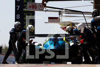 2021-04-18 - 34 Yoluc Salih (tur), Eastwood Charlie (irl), Tincknell Harry (gbr), Racing Team Turkey, Oreca 07 - Gibson, action , during the 2021 4 Hours of Barcelona, 1st round of the 2021 European Le Mans Series, from April 15 to 17, 2021 on the Circuit de Barcelona-Catalunya, in Montmelo, near Barcelona, Spain - Photo Frédéric Le Floc'h / DPPI - 2021 4 HOURS OF BARCELONA, 1ST ROUND OF THE 2021 EUROPEAN LE MANS SERIES - ENDURANCE - MOTORS