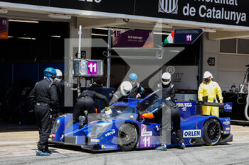 2021-04-18 - 11 Dromedari Andrea (ita), Kaprzyk Mateusz (pol), TBA, Eurointernational, Ligier JS P320 - Nissan, action , during the 2021 4 Hours of Barcelona, 1st round of the 2021 European Le Mans Series, from April 15 to 17, 2021 on the Circuit de Barcelona-Catalunya, in Montmelo, near Barcelona, Spain - Photo Frédéric Le Floc'h / DPPI - 2021 4 HOURS OF BARCELONA, 1ST ROUND OF THE 2021 EUROPEAN LE MANS SERIES - ENDURANCE - MOTORS