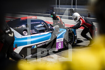 2021-04-18 - 08 Trouillet Eric (fra), Page Sébastien (che), Droux David (che), Graff, Ligier JS P320 - Nissan, action during the 2021 4 Hours of Barcelona, 1st round of the 2021 European Le Mans Series, from April 15 to 17, 2021 on the Circuit de Barcelona-Catalunya, in Montmelo, near Barcelona, Spain - Photo Xavi Bonilla / DPPI - 2021 4 HOURS OF BARCELONA, 1ST ROUND OF THE 2021 EUROPEAN LE MANS SERIES - ENDURANCE - MOTORS