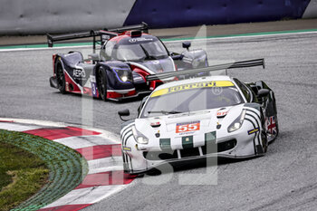 2021-05-13 - 55 Cameron Duncan (gbr), Griffin Matthew (irl), Perel David (zaf), Spirit of Race, Ferrari F488 GTE Evo, action during the 2021 4 Hours of the Red Bull Ring, 2nd round of the 2021 European Le Mans Series, from May 14 to 16, 2021 on the Red Bull Ring, in Spielberg, Austria - Photo Paulo Maria / DPPI - 2021 4 HOURS OF THE RED BULL RING, 2ND ROUND OF THE 2021 EUROPEAN LE MANS SERIES - ENDURANCE - MOTORS