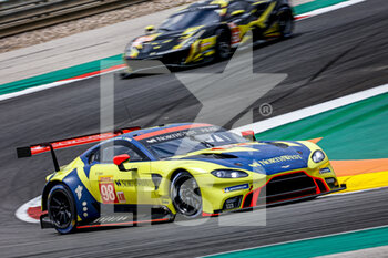 2021-06-12 - 98 Dalla Lana Paul (can), Farfus Augusto (bra), Gomes Marcos (bra), Aston Martin Racing, Aston Martin Vantage AMR, action during the 8 Hours of Portimao, 2nd round of the 2021 FIA World Endurance Championship on the Algarve International Circuit, from June 11th to 13th, 2021 in Portimao, Algarve, Portugal - Photo Paulo Maria / DPPI - 8 HOURS OF PORTIMAO, 2ND ROUND OF THE 2021 FIA WORLD ENDURANCE CHAMPIONSHIP - ENDURANCE - MOTORS