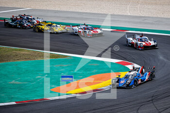 2021-06-13 - 36 Negrao Andre (bra), Lapierre Nicolas (fra), Vaxiviere Matthieu (fra), Alpine Elf Matmut, Alpine A480 - Gibson, action Race Start during the 8 Hours of Portimao, 2nd round of the 2021 FIA World Endurance Championship on the Algarve International Circuit, from June 11th to 13th, 2021 in Portimao, Algarve, Portugal - Photo Paulo Maria / DPPI - 8 HOURS OF PORTIMAO, 2ND ROUND OF THE 2021 FIA WORLD ENDURANCE CHAMPIONSHIP - ENDURANCE - MOTORS