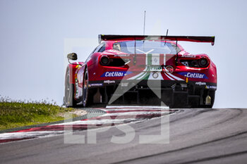 2021-06-13 - 52 Serra Daniel (bra), Molina Miguel (esp), AF Corse, Ferrari 488 GTE Evo, action during the 8 Hours of Portimao, 2nd round of the 2021 FIA World Endurance Championship on the Algarve International Circuit, from June 11th to 13th, 2021 in Portimao, Algarve, Portugal - Photo Paulo Maria / DPPI - 8 HOURS OF PORTIMAO, 2ND ROUND OF THE 2021 FIA WORLD ENDURANCE CHAMPIONSHIP - ENDURANCE - MOTORS