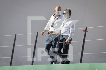 2021-06-13 - LEQUIEN FRÉDÉRIC (FRA), CEO OF THE FIA WORLD ENDURANCE CHAMPIONSHIP, PORTRAIT FILLON PIERRE (FRA), PRESIDENT OF ACO, PORTAIT during the 8 Hours of Portimao, 2nd round of the 2021 FIA World Endurance Championship on the Algarve International Circuit, from June 11 to 13, 2021 in Portimao, Algarve, Portugal - Photo François Flamand / DPPI - 8 HOURS OF PORTIMAO, 2ND ROUND OF THE 2021 FIA WORLD ENDURANCE CHAMPIONSHIP - ENDURANCE - MOTORS