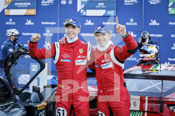 2021-06-13 - 51 Pier Guidi Alessandro (ita), Calado James (gbr), AF Corse, Ferrari 488 GTE Evo, WINNER during the 8 Hours of Portimao, 2nd round of the 2021 FIA World Endurance Championship on the Algarve International Circuit, from June 11 to 13, 2021 in Portimao, Algarve, Portugal - Photo François Flamand / DPPI - 8 HOURS OF PORTIMAO, 2ND ROUND OF THE 2021 FIA WORLD ENDURANCE CHAMPIONSHIP - ENDURANCE - MOTORS