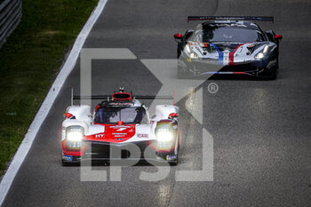 2021-07-16 - 07 Conway Mike (gbr), Kobayashi Kamui (jpn), Lopez Jose Maria (arg), Toyota Gazoo Racing, Toyota GR010 - Hybrid, action during the 6 Hours of Monza, 3rd round of the 2021 FIA World Endurance Championship, FIA WEC, on the Autodromo Nazionale di Monza, from July 16th to 18th, 2021 in Monza, Italy - Photo Paulo Maria / DPPI - 6 HOURS OF MONZA, 3RD ROUND OF THE 2021 FIA WORLD ENDURANCE CHAMPIONSHIP, FIA WEC - ENDURANCE - MOTORS