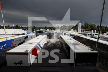 2021-07-16 - PADDOCK during the 6 Hours of Monza, 3rd round of the 2021 FIA World Endurance Championship, FIA WEC, on the Autodromo Nazionale di Monza, from July 16 to 18, 2021 in Monza, Italy - Photo François Flamand / DPPI - 6 HOURS OF MONZA, 3RD ROUND OF THE 2021 FIA WORLD ENDURANCE CHAMPIONSHIP, FIA WEC - ENDURANCE - MOTORS