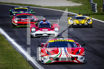 2021-07-17 - 61 Ulrich Christoph (Che), Mann Simon (usa), Vilander Toni (fin), Af Corse, Ferrari 488 GTE Evo, action during the 6 Hours of Monza, 3rd round of the 2021 FIA World Endurance Championship, FIA WEC, on the Autodromo Nazionale di Monza, from July 16th to 18th, 2021 in Monza, Italy - Photo Paulo Maria / DPPI - 6 HOURS OF MONZA, 3RD ROUND OF THE 2021 FIA WORLD ENDURANCE CHAMPIONSHIP, FIA WEC - ENDURANCE - MOTORS
