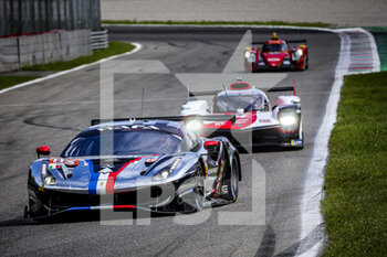 2021-07-17 - 83 Perrodo Francois (fra), Nielsen Nicklas (dnk), Rovera Alessio (ita), AF Corse, Ferrari 488 GTE Evo, action during the 6 Hours of Monza, 3rd round of the 2021 FIA World Endurance Championship, FIA WEC, on the Autodromo Nazionale di Monza, from July 16th to 18th, 2021 in Monza, Italy - Photo Paulo Maria / DPPI - 6 HOURS OF MONZA, 3RD ROUND OF THE 2021 FIA WORLD ENDURANCE CHAMPIONSHIP, FIA WEC - ENDURANCE - MOTORS
