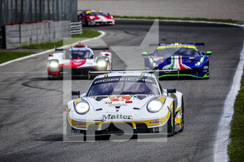 2021-07-17 - 46 Olsen Dennis (nor), Buchardt Anders (nor), Jefferies Axcil (gbr), Team Project 1, Porsche 911 RSR - 19, action during the 6 Hours of Monza, 3rd round of the 2021 FIA World Endurance Championship, FIA WEC, on the Autodromo Nazionale di Monza, from July 16th to 18th, 2021 in Monza, Italy - Photo Paulo Maria / DPPI - 6 HOURS OF MONZA, 3RD ROUND OF THE 2021 FIA WORLD ENDURANCE CHAMPIONSHIP, FIA WEC - ENDURANCE - MOTORS
