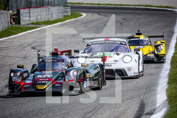 2021-07-17 - 28 Gelael Sean (idn), Vandoorne Stoffel (bel), Blomqvist Tom (gbr), Jota, Oreca 07 - Gibson, action during the 6 Hours of Monza, 3rd round of the 2021 FIA World Endurance Championship, FIA WEC, on the Autodromo Nazionale di Monza, from July 16th to 18th, 2021 in Monza, Italy - Photo Paulo Maria / DPPI - 6 HOURS OF MONZA, 3RD ROUND OF THE 2021 FIA WORLD ENDURANCE CHAMPIONSHIP, FIA WEC - ENDURANCE - MOTORS