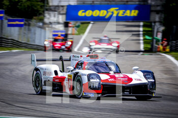 2021-07-17 - 08 Buemi Sebastien (swi), Nakajima Kazuki (jpn), Hartley Brendon (nzl), Toyota Gazoo Racing, Toyota GR010 - Hybrid, action during the 6 Hours of Monza, 3rd round of the 2021 FIA World Endurance Championship, FIA WEC, on the Autodromo Nazionale di Monza, from July 16th to 18th, 2021 in Monza, Italy - Photo Paulo Maria / DPPI - 6 HOURS OF MONZA, 3RD ROUND OF THE 2021 FIA WORLD ENDURANCE CHAMPIONSHIP, FIA WEC - ENDURANCE - MOTORS