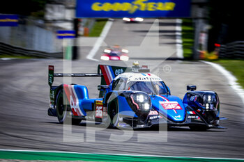 2021-07-17 - 36 Negrao Andre (bra), Lapierre Nicolas (fra), Vaxiviere Matthieu (fra), Alpine Elf Matmut, Alpine A480 - Gibson, action during the 6 Hours of Monza, 3rd round of the 2021 FIA World Endurance Championship, FIA WEC, on the Autodromo Nazionale di Monza, from July 16th to 18th, 2021 in Monza, Italy - Photo Paulo Maria / DPPI - 6 HOURS OF MONZA, 3RD ROUND OF THE 2021 FIA WORLD ENDURANCE CHAMPIONSHIP, FIA WEC - ENDURANCE - MOTORS