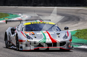 2021-07-17 - 54 Flohr Thomas (che), Castellacci Francesco (ita), Fisichella Giancarlo (ita), AF Corse, Ferrari 488 GTE Evo, action during the 6 Hours of Monza, 3rd round of the 2021 FIA World Endurance Championship, FIA WEC, on the Autodromo Nazionale di Monza, from July 16 to 18, 2021 in Monza, Italy - Photo François Flamand / DPPI - 6 HOURS OF MONZA, 3RD ROUND OF THE 2021 FIA WORLD ENDURANCE CHAMPIONSHIP, FIA WEC - ENDURANCE - MOTORS