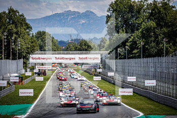 2021-07-18 - start of the race, depart, safety car, during the 6 Hours of Monza, 3rd round of the 2021 FIA World Endurance Championship, FIA WEC, on the Autodromo Nazionale di Monza, from July 16th to 18th, 2021 in Monza, Italy - Photo Paulo Maria / DPPI - 6 HOURS OF MONZA, 3RD ROUND OF THE 2021 FIA WORLD ENDURANCE CHAMPIONSHIP, FIA WEC - ENDURANCE - MOTORS