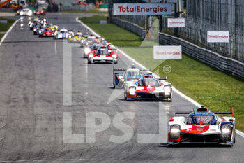 2021-07-18 - 07 Conway Mike (gbr), Kobayashi Kamui (jpn), Lopez Jose Maria (arg), Toyota Gazoo Racing, Toyota GR010 - Hybrid, action during the 6 Hours of Monza, 3rd round of the 2021 FIA World Endurance Championship, FIA WEC, on the Autodromo Nazionale di Monza, from July 16th to 18th, 2021 in Monza, Italy - Photo Paulo Maria / DPPI - 6 HOURS OF MONZA, 3RD ROUND OF THE 2021 FIA WORLD ENDURANCE CHAMPIONSHIP, FIA WEC - ENDURANCE - MOTORS