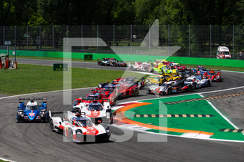 2021-07-18 - Start during the 6 Hours of Monza, 3rd round of the 2021 FIA World Endurance Championship, FIA WEC, on the Autodromo Nazionale di Monza, from July 16 to 18, 2021 in Monza, Italy - Photo Joao Filipe / DPPI - 6 HOURS OF MONZA, 3RD ROUND OF THE 2021 FIA WORLD ENDURANCE CHAMPIONSHIP, FIA WEC - ENDURANCE - MOTORS