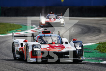 2021-07-18 - 07 Conway Mike (gbr), Kobayashi Kamui (jpn), Lopez Jose Maria (arg), Toyota Gazoo Racing, Toyota GR010 - Hybrid, action during the 6 Hours of Monza, 3rd round of the 2021 FIA World Endurance Championship, FIA WEC, on the Autodromo Nazionale di Monza, from July 16 to 18, 2021 in Monza, Italy - Photo François Flamand / DPPI - 6 HOURS OF MONZA, 3RD ROUND OF THE 2021 FIA WORLD ENDURANCE CHAMPIONSHIP, FIA WEC - ENDURANCE - MOTORS