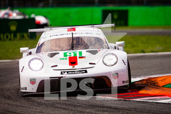 2021-07-18 - 91 Bruni Gianmaria (ita), Lietz Richard (aut), Porsche GT Team, Porsche 911 RSR - 19, action during the 6 Hours of Monza, 3rd round of the 2021 FIA World Endurance Championship, FIA WEC, on the Autodromo Nazionale di Monza, from July 16 to 18, 2021 in Monza, Italy - Photo Joao Filipe / DPPI - 6 HOURS OF MONZA, 3RD ROUND OF THE 2021 FIA WORLD ENDURANCE CHAMPIONSHIP, FIA WEC - ENDURANCE - MOTORS