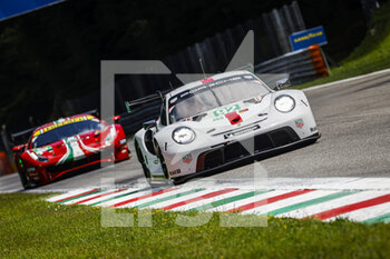 2021-07-18 - 92 Estre Kevin (fra), Jani Neel (che), Porsche GT Team, Porsche 911 RSR - 19, action during the 6 Hours of Monza, 3rd round of the 2021 FIA World Endurance Championship, FIA WEC, on the Autodromo Nazionale di Monza, from July 16 to 18, 2021 in Monza, Italy - Photo François Flamand / DPPI - 6 HOURS OF MONZA, 3RD ROUND OF THE 2021 FIA WORLD ENDURANCE CHAMPIONSHIP, FIA WEC - ENDURANCE - MOTORS