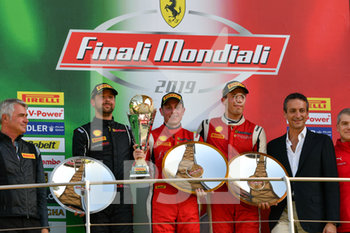 2019-10-27 - Podio Ferrari challenge Trofeo Pirelli AM - FINALI MONDIALI FERRARI - MUGELLO 2019 - FERRARI CHALLENGE - MOTORS