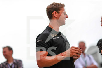 2019-09-05 - #08 Romain Grosjean,  Haas F1 Team. Italian GP, Monza 5-8 September 2019 - GRAN PREMIO HEINEKEN D´ITALIA 2019 - GIOVEDì - PADDOCK E CONFERENZA STAMPA - FORMULA 1 - MOTORS