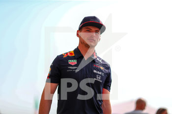 2019-09-05 - #33 Max Verstappen Aston Martin Red Bull Racing Honda. Italian GP, Monza 5-8 September 2019 - GRAN PREMIO HEINEKEN D´ITALIA 2019 - GIOVEDì - PADDOCK E CONFERENZA STAMPA - FORMULA 1 - MOTORS
