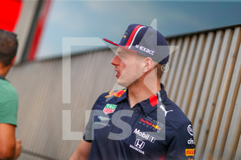 2019-09-05 - #33 Max Verstappen Aston Martin Red Bull Racing Honda. Italian GP, Monza 5-8 September 2019 - GRAN PREMIO HEINEKEN D´ITALIA 2019 - GIOVEDì - PADDOCK E CONFERENZA STAMPA - FORMULA 1 - MOTORS