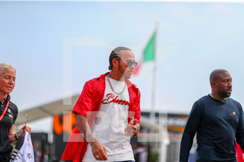 2019-09-05 - #44 Lewis Hamilton Mercedes AMG Team F1. Italian GP, Monza 5-8 September 2019 - GRAN PREMIO HEINEKEN D´ITALIA 2019 - GIOVEDì - PADDOCK E CONFERENZA STAMPA - FORMULA 1 - MOTORS