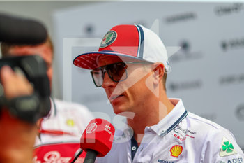 2019-09-05 - #07 Kimi Raikkonen, Alfa Romeo Racing. Italian GP, Monza 5-8 September 2019 - GRAN PREMIO HEINEKEN D´ITALIA 2019 - GIOVEDì - PADDOCK E CONFERENZA STAMPA - FORMULA 1 - MOTORS