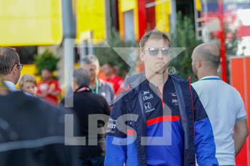 2019-09-07 - Daniil Kvyat (RUS) Scuderia Toro Rosso STR14 - GRAN PREMIO HEINEKEN D´ITALIA 2019 - SABATO - PADDOCK - FORMULA 1 - MOTORS