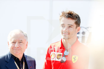 2019-09-07 - Charles Leclerc (MON) Scuderia Ferrari SF90 - GRAN PREMIO HEINEKEN D´ITALIA 2019 - SABATO - PADDOCK - FORMULA 1 - MOTORS