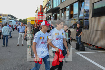 2019-09-07 - Mick Schumacher (GER) e Giuliano Alesi (FRA) - GRAN PREMIO HEINEKEN D´ITALIA 2019 - SABATO - PADDOCK - FORMULA 1 - MOTORS
